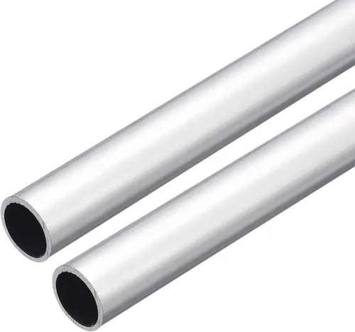 Vista 11 de uxcell 6063 Tubo Redondo de Aluminio, Tubo de 32mm DE 29mm DI 300mm Longitud para Proyectos de Industria DIY