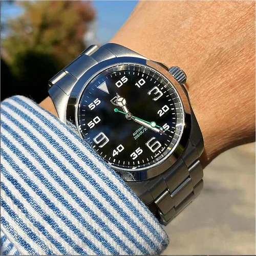Vista 2 de Watch Mens Pagani Design Watches for Men Luxury Automatic Watch Men's AR Sapphire Glass Mechanical Wristwatch Japan NH35 Movement Stainless Steel