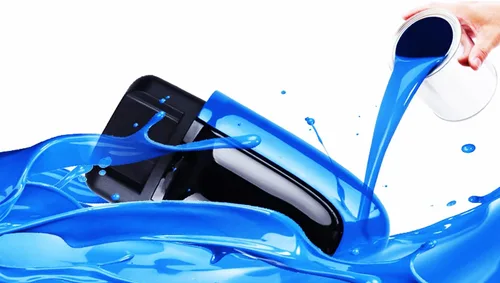Vista 3 de Funda de entrada y conducción azul compatible con Porsche Cayenne Panamera Macan 911, cubierta de entrada sin llave compatible con Porsche 718