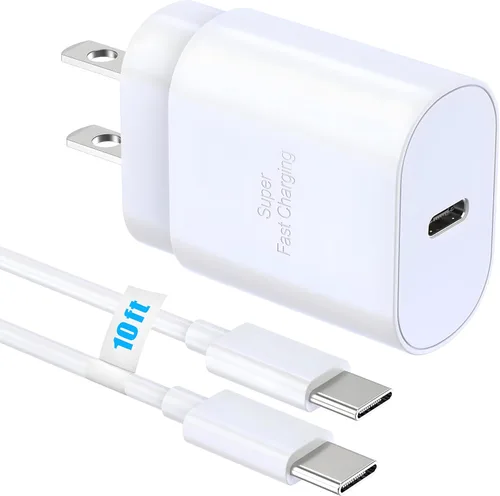 Vista 9 de Bloque USB C de 30 W PD de carga súper rápida, adaptador de pared tipo C, cargador rápido para iPhone 17/17 Air/17 Pro/17 Pro