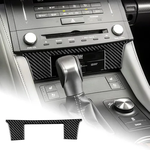 Vista 20 de AIRSPEED para Lexus RC Cubierta de Salida de Aire de la Consola Central con Marco de Fibra de Carbono para Decoración Interior Accesorios para Lexus