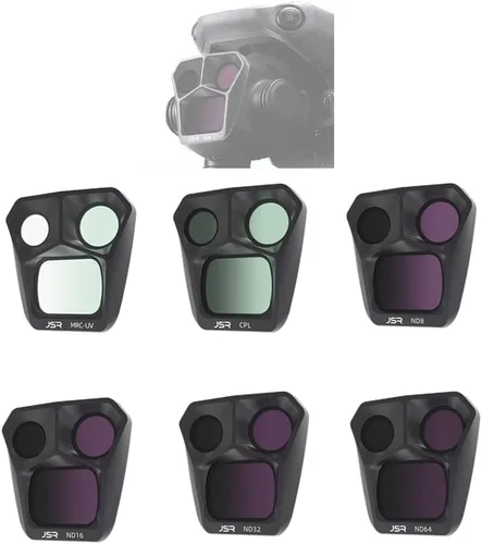 Vista 4 de Coyktonty - Juego de filtros de protección de lente para DJI Mavic 3 Pro, accesorios Mavic 3 Pro (CPL)