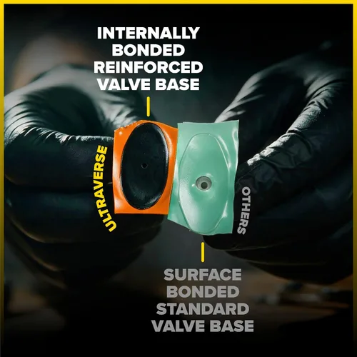 Vista 6 de Ultraverse TPU 700x18-32c Bike Inner Tube, 45/65/85mm Presta