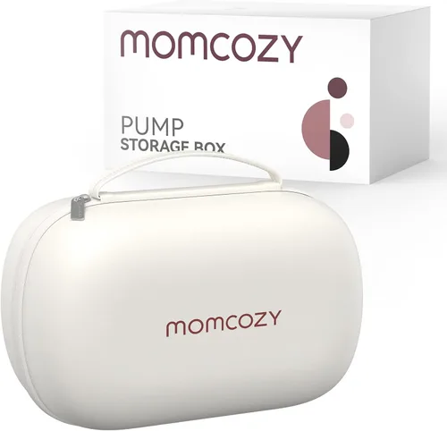 Vista 21 de Momcozy Extractor de leche portátil BP334 Air 1, 2 unidades rojo