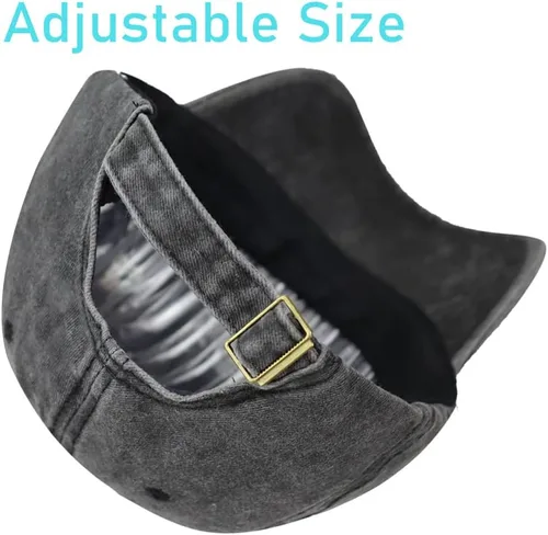Vista 4 de Just Girl Who Loves Horse - Gorra de béisbol ajustable de algodón lavado para mujer