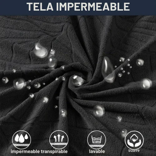 Vista 3 de Fundas elásticas para sillas de comedor resistentes a Las fundas elásticas para sillas de comedor resistentes a salpicaduras ayudan a proteger