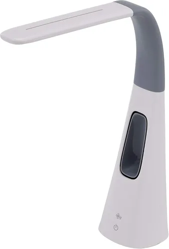 Vista 8 de PureOptics LED VLED1603LM - Lámpara de escritorio con ventilador sin aspas, regulable, cuello ajustable, color verde lima