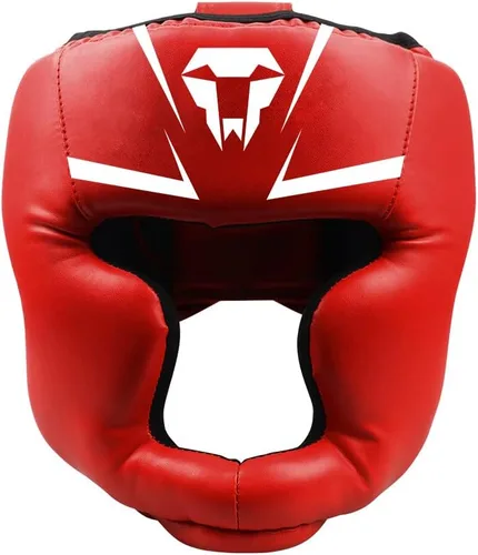 Vista 7 de Casco de boxeo para niños y adultos: casco de kickboxing MMA con malla, casco para combatir karate taekwondo artes marciales