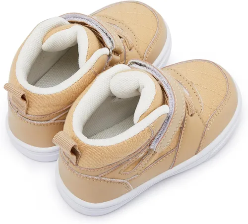 Vista 5 de BMCiTYBM Zapatos para bebé niño y niña, suaves, antideslizantes, ligeros, para caminar por el primer paso de 6, 9, 12, 18, 24 meses