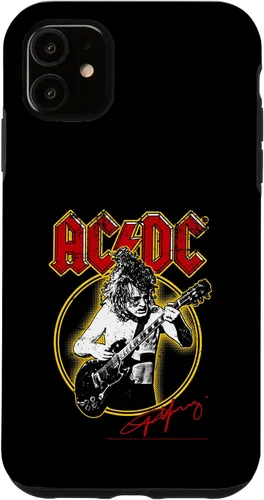 Vista 8 de AC DC Classic Rock Logo Electric Guitar Solo Energy Case for iPhone 17