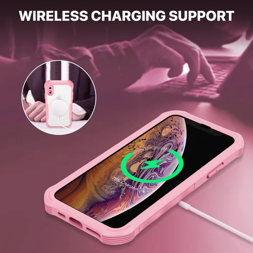 Vista 376 de CENHUFO Funda de privacidad para iPhone 11 Pro, funda de cuerpo completo con protector de pantalla de privacidad de vidrio templado 9H integrado