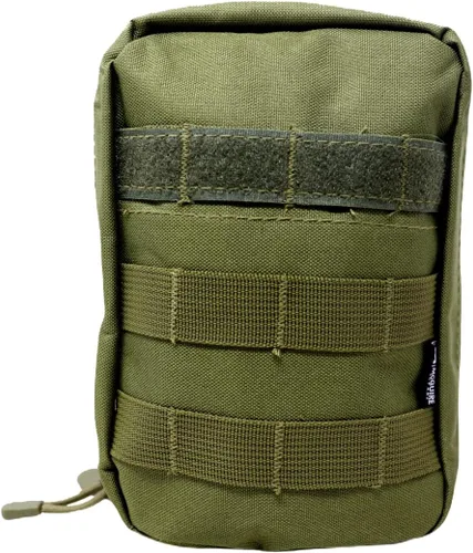 Vista 4 de Molle Tactical IFAK - Bolsa de utilidad, equipo médico de primeros auxilios de estilo militar, nailon, resistente al agua