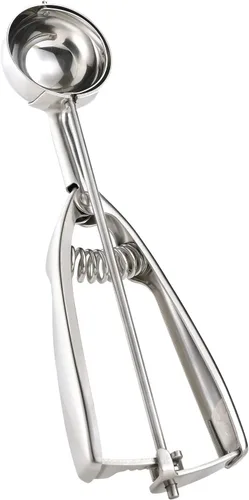 Vista 20 de Cuchara Grande de Acero Inoxidable para Muffins, Dispensador de Masa para Cupcakes, Cuchara Grande para Masa de Helado, Cupcakes y Muffins, Acero