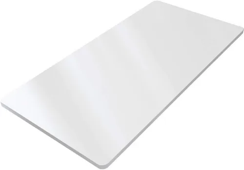 Vista 24 de FLEXISPOT Mesa de Escritorio de una pieza de 102 x 61 cm, escritorio de altura ajustable de 1 pulgada, mesa rectangular de escritorio de 42 cm