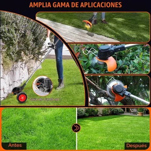 Vista 7 de Wacker eléctrico sin cable, alimentador de malezas con pilas con ruedas Negro oscuro