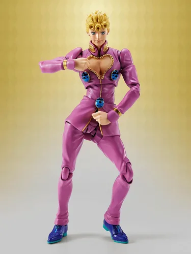 Vista 3 de TAMASHII NATIONS - JoJo's Bizarre Adventure - Giorno Giovanna S.H.Figuarts Action Figure