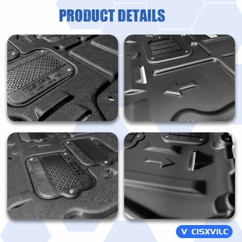 Vista 9 de Guardabarros para motor para Ford Escape 2013 2014 2015 2016 2017 2018 2019, protectores de salpicaduras del motor delantero, adecuados para Ford