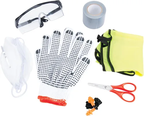 Vista 2 de Performance Tool W1763 Kit de seguridad esencial (11 piezas) - Herramientas de emergencia automotrices compactas y duraderas para tu automóvil