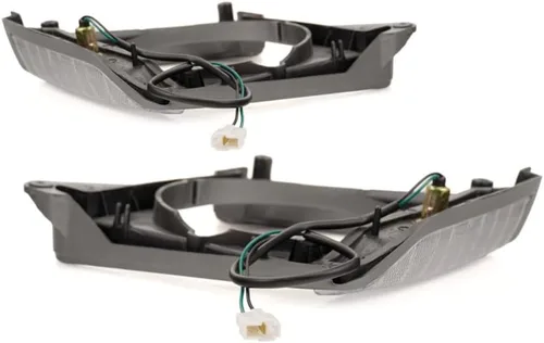 Vista 9 de Para puerta de faros delanteros Toyota Pickup 1979 1980 1981 par / juego de lado del conductor y del pasajero 2WD Gris TO2512133 + TO2513133