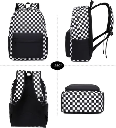 Vista 32 de Joyfulife Mochilas para niñas, mochilas para niños, mochilas para adolescentes, mochila para estudiantes escolares con lonchera, bolsas para lápices