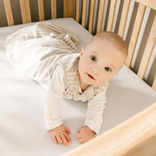 Vista 7 de Woolino – Saco de dormir para bebé – 4 temporada Basic lana merino – Saco de dormir o saco, 0 – 3 Años, 0-6 meses, Gris