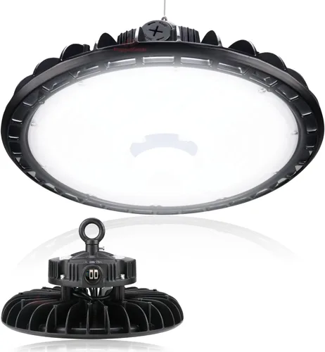 Vista 13 de RuggedGrade 100W Corvus II serie LED alta bahía UFO Warehouse Iluminación