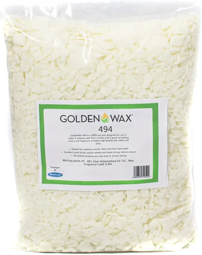 Vista 3 de Golden Wax Soja para derretir 494, 6.6 lbs, Blanco