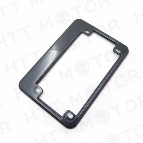 Vista 6 de MT294-004 - Marco de matrícula de motocicleta compatible con placa de motocicleta de 4 x 7 pulgadas de ancho extra de 1 pulgada