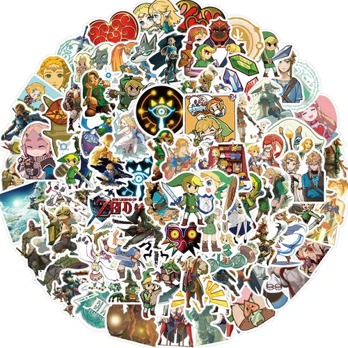 Vista 9 de 100 calcomanías de Kirby de dibujos animados kawaii, impermeables, para automóvil, bicicleta, maleta, botella de agua, teléfono celular, calcomanías