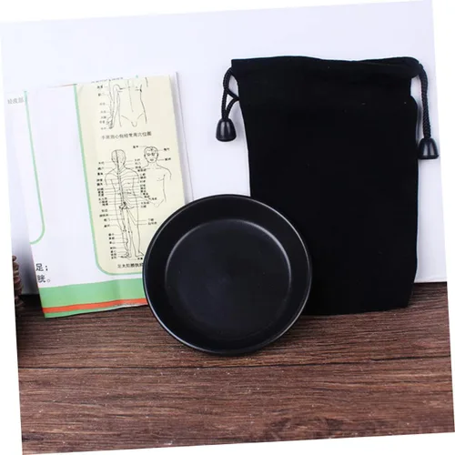 Vista 5 de 2 unids bandeja de masaje Jade Cerámica Herramientas Guasha Plato para Masajeador facial Herramientas de masaje facial Espátula Raspador Gua Sha