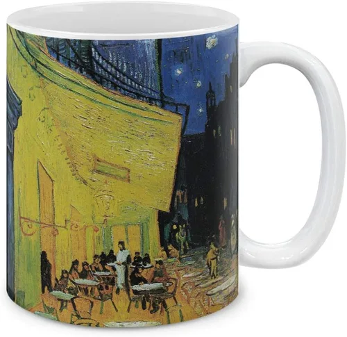 Vista 15 de MUGBREW Classic Art - Taza de café de cerámica de almendra Vincent Van Gogh, 11 onzas