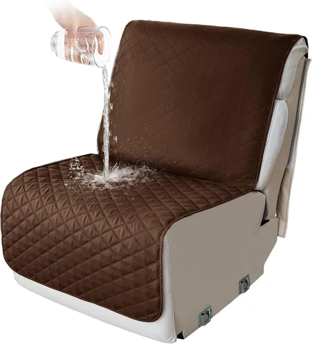 Vista 161 de HDCAXKJ Fundas de sofá seccional reclinable 100% impermeable, forma de L, funda de sofá reclinable lavable acolchada suave para mascotas, perro