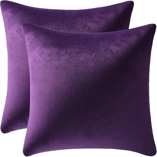Vista 26 de Funda de almohada para cuerpo de Dezene, súper suave de terciopelo con cierre de cremallera oculto.