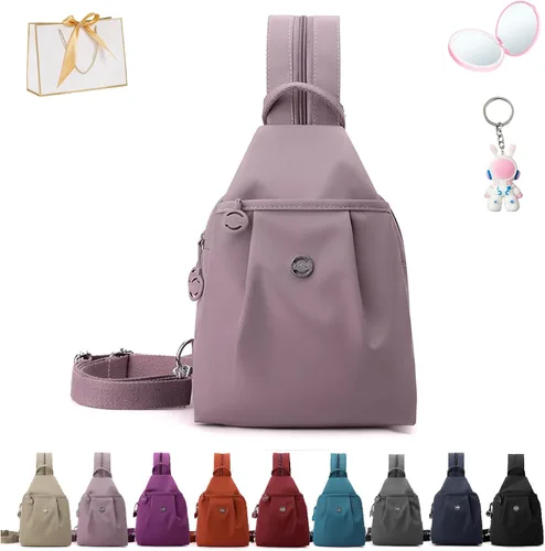 Vista 11 de Bolsa de viaje impermeable de 2 vías, nueva bolsa de mano 3 en 1 con Oxford impermeable, bolsa cruzada antirrobo de viaje para mujer
