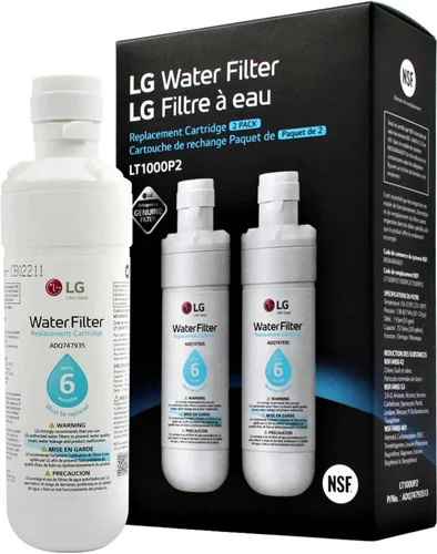 Vista 14 de LG LT1000P - Filtro de agua para refrigerador de repuesto de capacidad de 6 meses/200 galones (NSF42, NSF53 y NSF401) ADQ74793501, ADQ75795105
