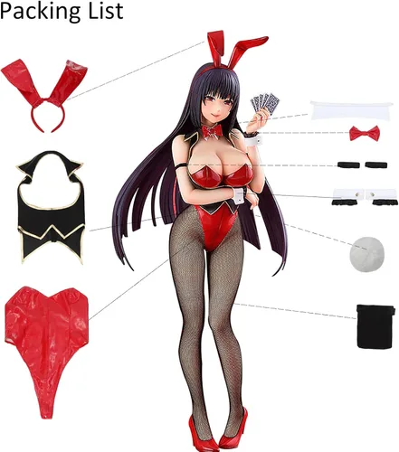 Vista 5 de LTAKK Traje cosplay de conejita, disfraz de anime estilo criada