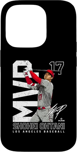 Vista 17 de Funda MLBPA para iPhone 16 MVP Shohei Ohtani Los Angeles
