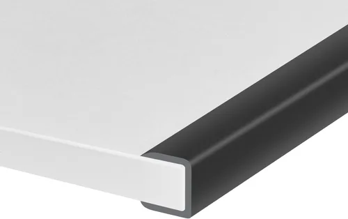 Vista 30 de Borde de goma protector, canal en U autoadhesivo de 1-1/2 pulgadas para maderas, bandas flexibles en forma de U para despegar y pegar, protector