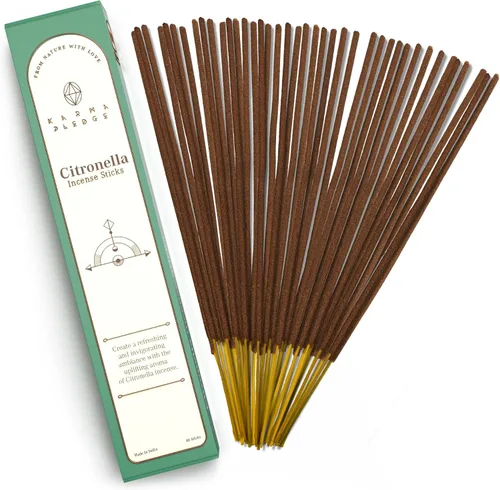 Vista 57 de Bakhoor - Varitas de incienso orgánicas sumergidas a mano, 100 varillas con hierbas naturales e ingredientes aromáticos, tiempo de combustión de 45