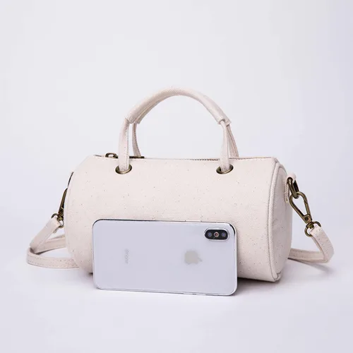 Vista 6 de Bolso de hombro de la mujer del bolso del bolso del bolso del bolso del bolso del bolso de Crossbody redondo del círculo redondo del cilindro -YON