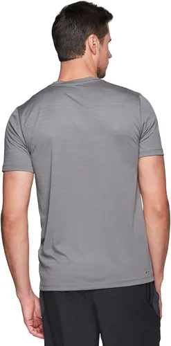 Vista 3 de RBX Active - Camiseta de manga corta con cuello redondo para hombre