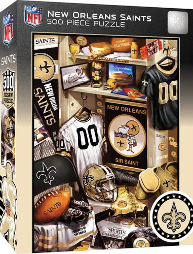 Vista 19 de MasterPieces Rompecabezas de 500 piezas para adultos para el Día del Juego, NFL San Francisco 49ers Locker Room, 15 x 21 pulgadas