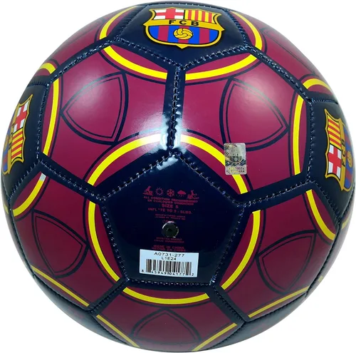 Vista 2 de Balón de fútbol con licencia oficial del Fc Barcelona, tamaño 5