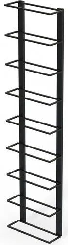 Vista 9 de TheRackCo. Wall Series - Estante para botellas de vino de doble marco (9 botellas) + sacacorchos con abrebotellas de vino gratis