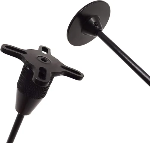 Vista 4 de Honbay CNC Aluminio GPS Plegable Antena Base Soporte Soporte Soporte para DJI Quadcopter Multicopter (Negro)