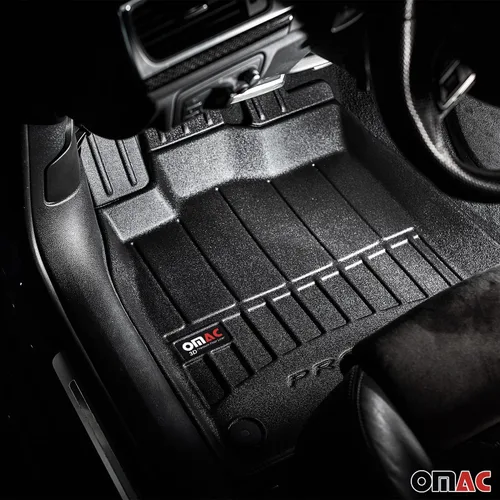 Vista 4 de OMAC Alfombrillas prémium para Audi Q7 2007-2015, resistentes para todo tipo de clima, 4