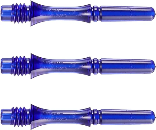Vista 56 de Cosmodarts - Eje de engranaje para eje de ajuste delgado, color azul transparente 3 Azul (azul transparente)