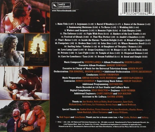 Vista 2 de Hercules The Legendary Journeys, Volume Two Soundtrack