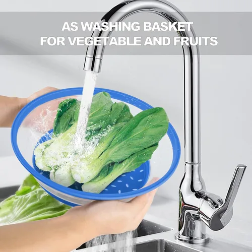 Vista 4 de Aidacom - Funda para salpicaduras de microondas 2 en 1, para alimentos y silicona para microondas, tapete como soporte para tazones, salvamanteles