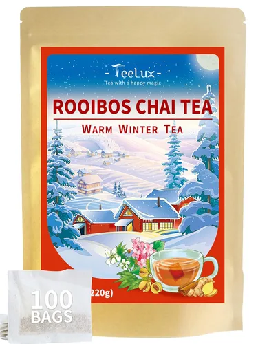 Vista 33 de TeeLux - Bolsas de té de cebada, sabor a nuez y tostado, sin cafeína, 0.07 oz x 50 bolsas Té de grano de cebada asada con aroma a nuez, sin